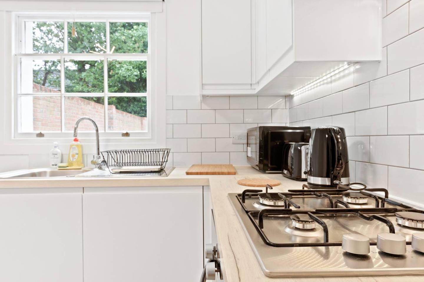 Airy Spacious 1 Bedroom Aprtment With Garden In Brixton London Exteriör bild